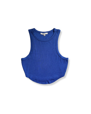 Mable Crop Top - Blue